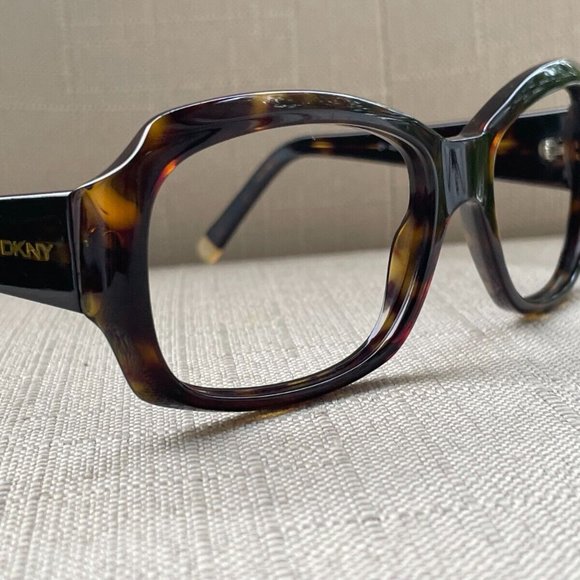 Vintage DKNY Eyeglasses Frame Dark Brown Tortoise DY4048 55[]17 130 Glasses main image 4